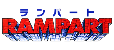 Rampart logo for Sega Mega Drive